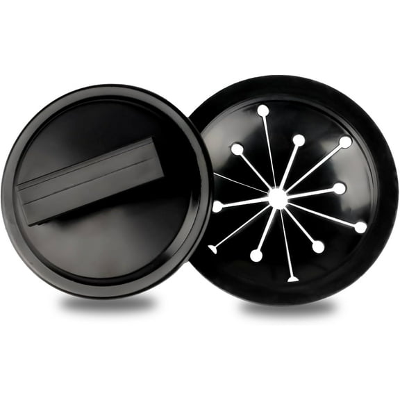 3 Inch Garbage Disposal Splash Guard and Garbage Disposal Stopper Cover, ABS Rubber Garbage Disposal Drain Cover for Sink Garbage Food Waste Disposal Drain Cover for Whirlaway Waste King GE