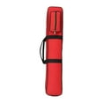 thumbnail image 2 of lacooooppia 8 Holes Pool Billiard Rod Storage Bag with External Pocket Equipment Carrier Pool Cue Pouch 1/2 Snooker Pool Cue Bag Red, 2 of 8