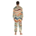 thumbnail image 7 of IAUYY Unisex Adult Onesie Pajamas Ultra-Soft Crystal-Soft Fabric, Halloween Adult Onesie Pajamas Adults,With a Zipper Plus Size Onesie Pajamas, Earth Tones, 7 of 7