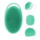 thumbnail image 3 of Cepillo de baño ovalado colgante único de 1 pieza color verde, 3 of 6