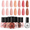 Nail Polish Set B, variant on Morovan Chameleon Holographic Nail Polish Set, 7 Colors Quick Dry with 2 in 1 Base & Top Coat,Blue Pink Purple Green Aurora Shimmer Nail Art Manicure Kit for Women
