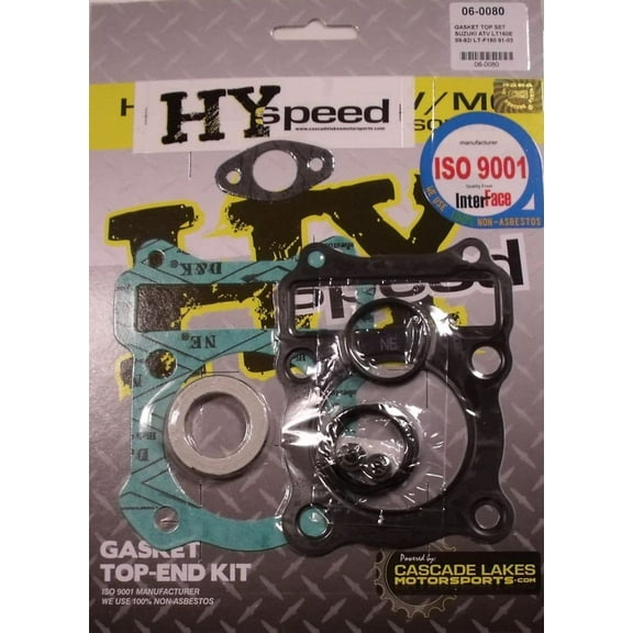 HYspeed Top End Head Gasket Kit Set Suzuki LT160 1989-2003