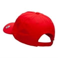 thumbnail image 3 of Microphone Embroidered Washed Cap - Red OSFM, 3 of 5
