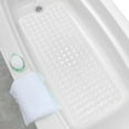 thumbnail image 5 of Bathtub And Shower Mats Bath Mat Extra Long Non Slip Bath Mats 39.4 X 16 Inches Bathroom Mats With Suction Cups Machine Washable Soft Shower Floor Mats Clearance Under 10$!, 5 of 8