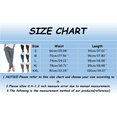 thumbnail image 3 of Pants for Women Trendy Dressy Multicolor Washed Cotton Thread Elastic Waist Pocket Trousers, 3 of 5