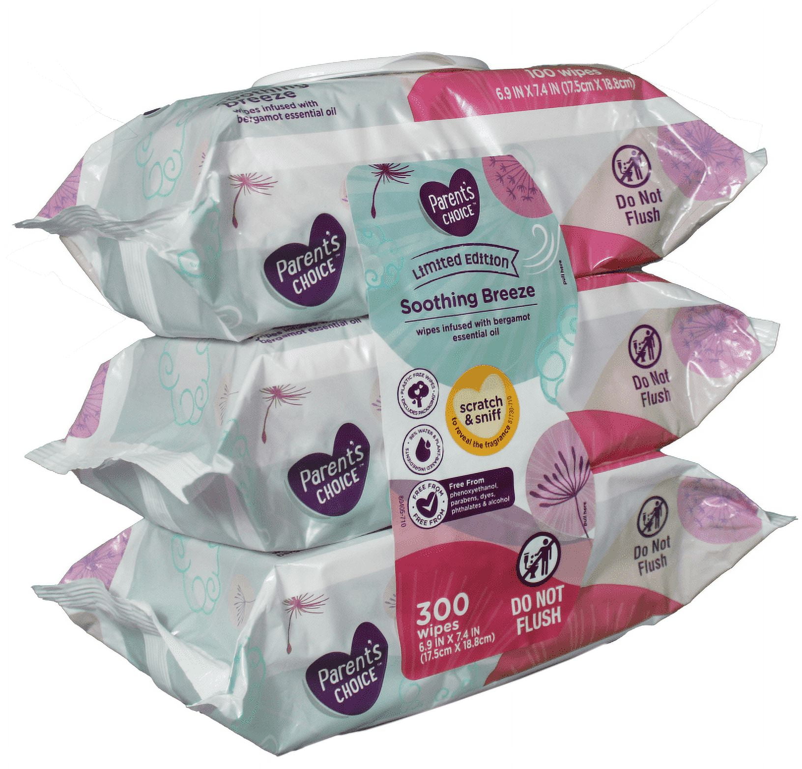 Walmart baby wipes shops 3 pack