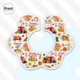 thumbnail image 3 of Hirioo Fall Farm Pumpkin for Baby Cotton Petal Bib Drool Bibs for Baby Boy Unisex, 3 of 9