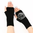 thumbnail image 2 of Skpblutn Glove Windproof Elastic Texting Black Lined Thermal Outdoor For Warm Gloves Black One Size, 2 of 4