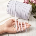 thumbnail image 4 of 1/6" 1/4" White Elastic Rope Elastic Tape For Sewing Mask Bedspread, 4 of 6
