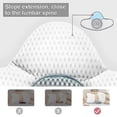 thumbnail image 5 of Lumbar Pillow Orthopedic Lumbar Spine Sleep Support Lumbar Support, 5 of 5