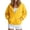 Yellow, variant on Women Trench Coat Open Front Cardigan Jacket Coat Shawl Cape Cloak Mantle Plus for Fall and Winter, Oversized Hooded Sweatshirt, Winter Clothes for Women,Beige,M