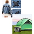 thumbnail image 2 of Scienceny 1 Juego de ojales de costura portátiles galvanizados de Color sólido ropa de tienda que no se desvanece equipaje zapatos sombrero Herramientas y ferretería, 2 of 6
