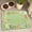 03Green, variant on Dog Food Mats for Floors Waterproof, Pet Water Bowl Mats Pet Feeding Absorbent Placemats Flower 12 * 20 inch