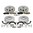 thumbnail image 3 of Power Stop Front and Rear Stock Replacement Drum and Shoe Kit KOE15263DK, 3 of 9