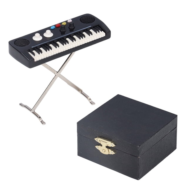 Instrumentos en miniatura, modelo de órgano electrónico en miniatura Órgano electrónico en miniatura Instrumentos musicales en miniatura Salida de alta intensidad
