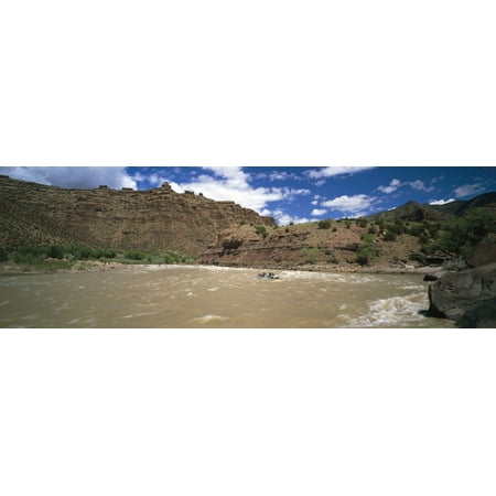 White water rafting in Green River Utah USA Canvas Art - Panoramic Images (36 x (Best Bottled Drinking Water In Usa)