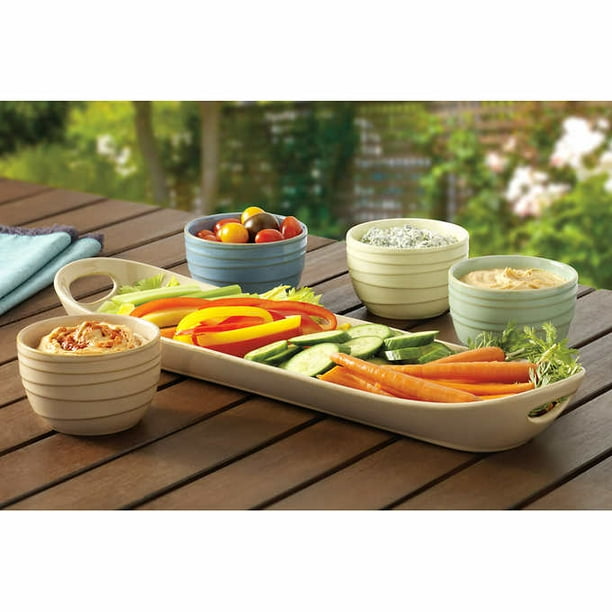 Stoneware clearance serving set