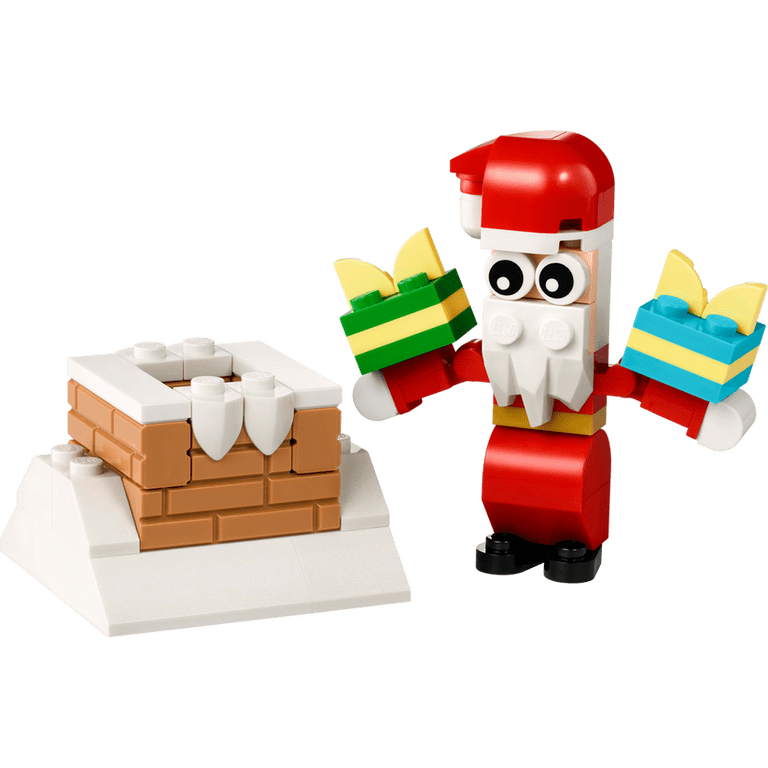 LEGO Christmas Chimney Fun with Santa 30692 - Walmart.com