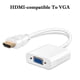 Convertidor de cable HD a VGA 1080P Adaptador de transmisor de TV Línea ...