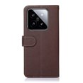 thumbnail image 3 of For Xiaomi 14 Pro KHAZNEH Litchi Texture Leather RFID Phone Case(Brown), iPhone 12 Pro Max, 3 of 6