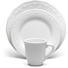 Better Homes and Gardens Ivory Scroll 16-Piece Dinnerware Set