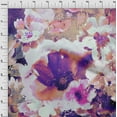thumbnail image 4 of oneOone Polyester Spandex Purple Fabric Floral Sewing Craft Projects Fabric Prints By Yard 56 Inch Wide, 4 of 4