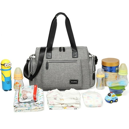 Diaper Bag Ver Large Tote Stylish For Mom And Dad Convertible Travel Baby Boys S With Changing Pad Insulated Pockets