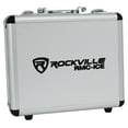 thumbnail image 5 of Rockville RMC-ICE Pro Dynamic Vocal Microphone, Cardioid, Faux Diamond-Covered, Rugged Metal Body, 2 Cables, Case, Mic Clip, for Stage, Studio, Karaoke, 5 of 11