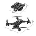 thumbnail image 4 of Dispositivo inteligente remoto Drone Remote Control con cámara 4K Cámara Dual Remote Control Quadcopter con función evitación de obstáculos ubicación de flujo óptico Control de gestos 2 batería Abanopi Dispositivo inteligente remoto, 4 of 7