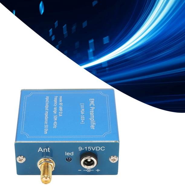 Amplificador de Bajo Ruido, enchufe y reproducir 50m-4ghz de Banda Ancha de Alta Potencia de Alta Potencia de Alto Rango Dinámico Módulo lna para de Comunicación