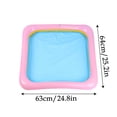 thumbnail image 3 of Creatine Inflatable Sandbox Pool PVC Inflatable Purpose Sand Game Easy To Inflate And Deflate Portable Summer Beach Backyard, 3 of 6