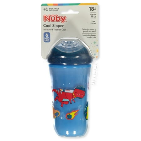 Nuby Baby Cool Sipper Insulated Toddler Cup - royal blue, one size