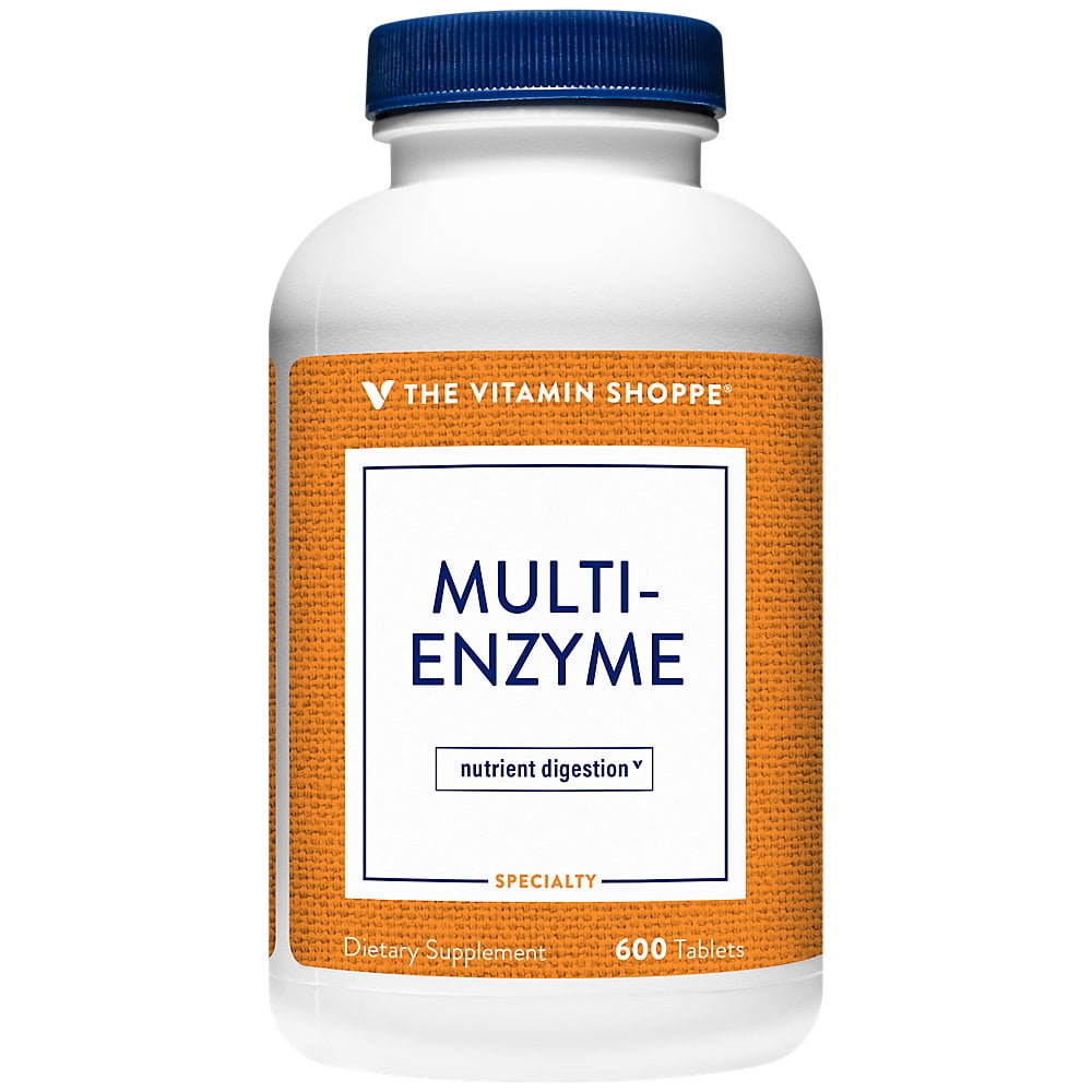Multi Enzyme Helps Support The Digestion Absorption of Protein, Carbs