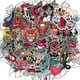 thumbnail image 1 of 100 Retro Tattoo Skull Color Trend Stickers Suitcase Phone Case Laptop Skateboard Stickers, 1 of 5