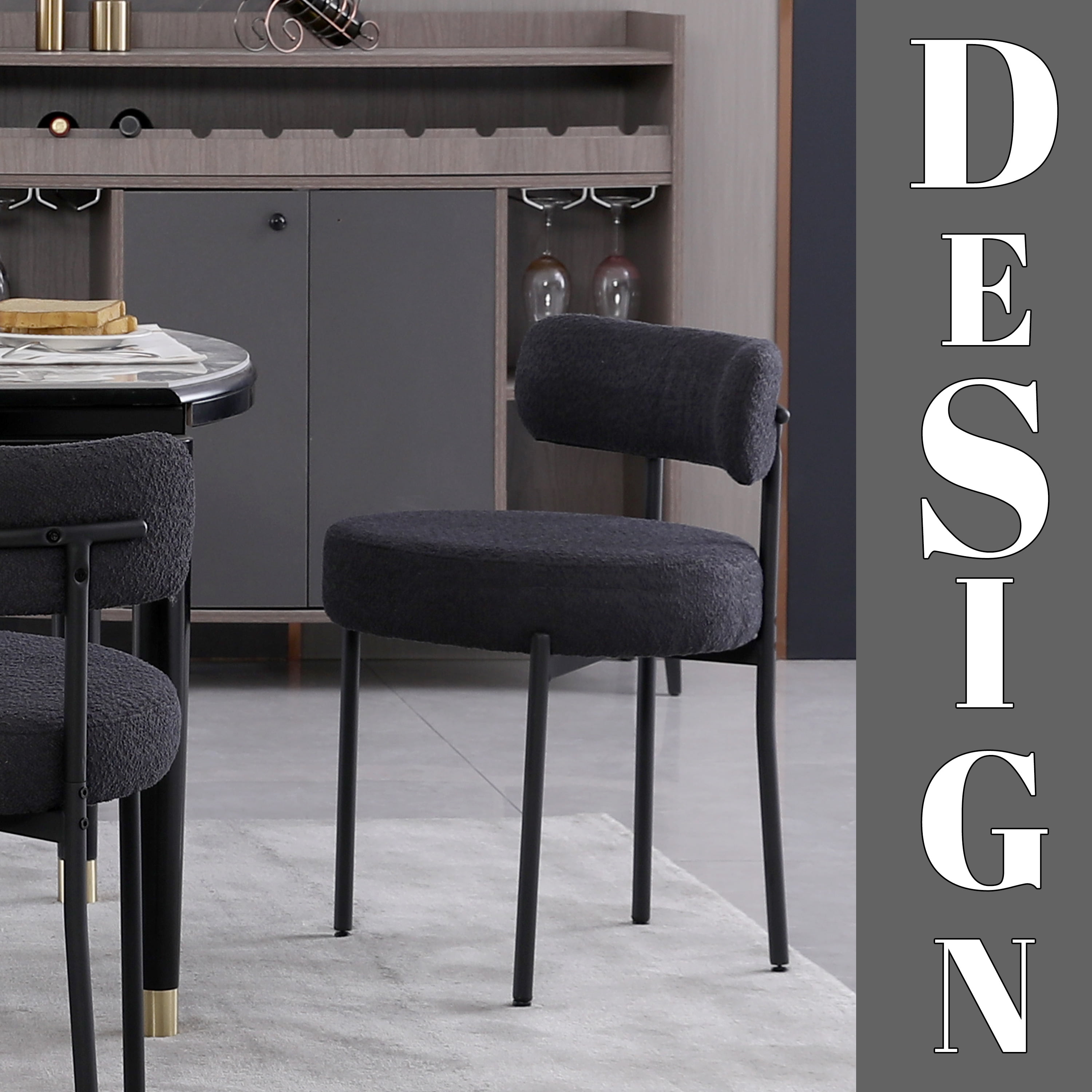 m*h様 SISANDI MIES CLASSIC midnight black Amazon.com - COLAMY Mid Century Modern Dining Chairs Set of