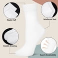 thumbnail image 6 of Loritta Crew Socks for Women Casual Dress Socks 6 Pairs Soft Athletic Woman Socks, Size 9-11, 6 of 7