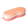 thumbnail image 1 of Estuche para gafas de natación, caja de almacenamiento para gafas de natación, estuche protector portátil impermeable para de natación para mujeres y Rosa, 1 of 8