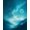 Blue, Pattern 7, variant on ODIKA 8'x10' Washable Area Rug Durable, Non-Slip Blue Deep Oceanic Celestial Fish Design Starry Night Sky Motif with Ethereal Forest for Living Room, Under Sectional, Family