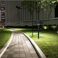 thumbnail image 4 of LEONLITE 12 Pack 3W LED Landscape Light, Waterproof, 12V Low Voltage, 5000K Daylight, Aluminum Housing with Ground Stake, 3 Years Warranty, Mushroom Shape for Outdoor Pathway, Garden Yard, 4 of 5