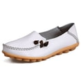 thumbnail image 1 of XIHAHA zapato Primavera Verano zapatos planos de cuero para mujer mocasines suaves de enfermera para mujer Zapatos de baile zapatos de conductor para mujer, 1 of 5