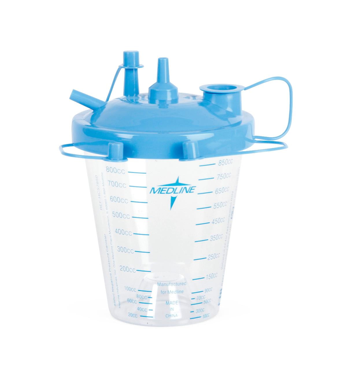 Disposable Suction Canisters and Kits with Float Lids HCS7850