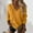 E-410Yellow, variant on FAOWME Women Knitted Sweater Long Sleeve V Neck Solid Color Casual Loose Fashion Warm Pullover For Daily Wear Army Green L