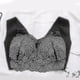 thumbnail image 2 of Sujetador elástico con corte de encaje sin costuras y figura completa para mujer, ropa interior recogida transpirable (s-7xl), 2 of 3