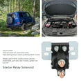 thumbnail image 3 of Starter Relay Solenoid 200A Automotive Electrical Starter Solenoid Relay ABS Brass Terminal Post Type Auto Car Starter Relay For Multifunctional Vehicles Snowmobile Lawn Mowers, 3 of 8