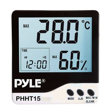 P0250 Mini Hygro Thermometer - Pyle Indoor Hygro-Thermometer
