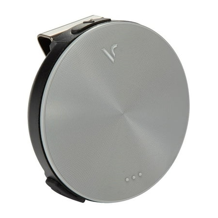 VoiceCaddie - VC4 Golf GPS Rangefinder with Voice Output of Distance, Auto Slope, and Active Green Info - Silver/Black