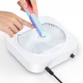 thumbnail image 2 of Colector de polvo de uñas Lictin ajustable eléctrico blanco, 2 of 8