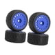 thumbnail image 5 of 4x Llantas RC Neumáticos Ruedas Repuestos Caucho Profesional DIY Modificado Reemplazo Azul, 5 of 8