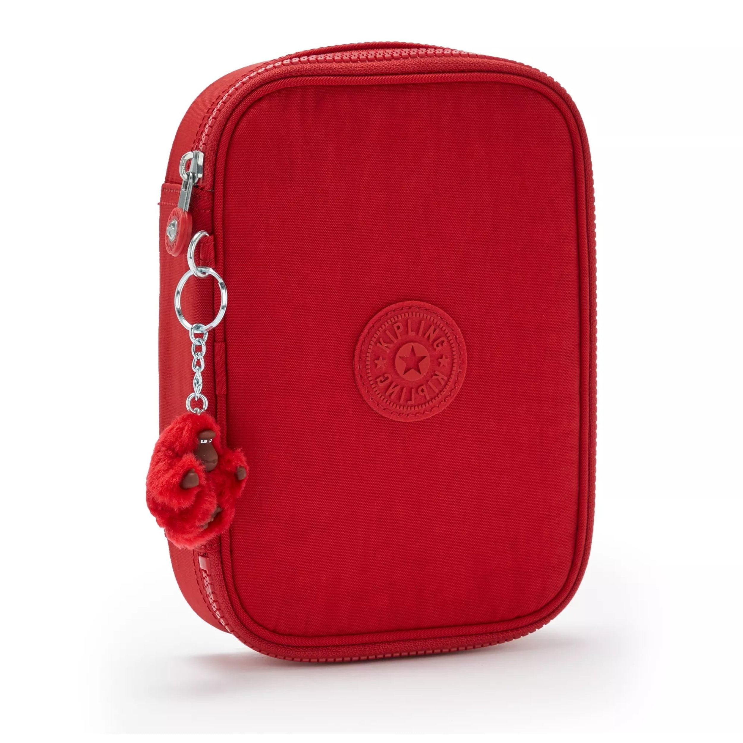 Kipling 100 Pens Pencil Case Organizer with Zipper Compartment