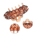 thumbnail image 2 of Unique Bargains 1 Pc Fashion Flower Hair Clips Hairdo Clip Brown, 2 of 5